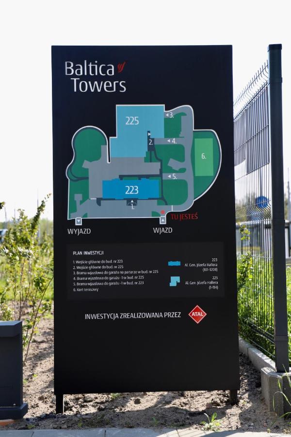 Apartament Gdansk Baltica Towers 7Floor 外观 照片